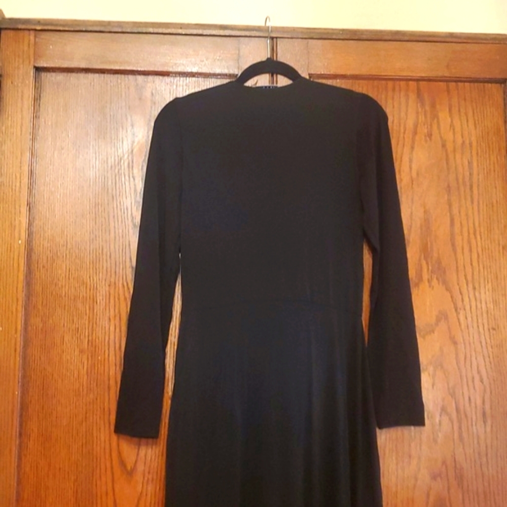 ALICE + OLIVIA SIZE MEDIUM Elegant Black Maxi Dress - Picture 7 of 16